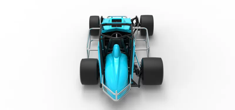 Pavement Sprint car Version 2 Scale 1:25 - Model preview 17