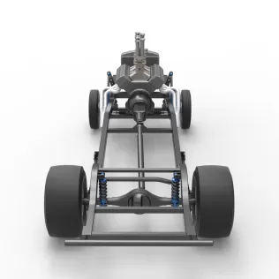 Chassis of Gasser Version 2 Scale 1:25 - Model thumbnail 14