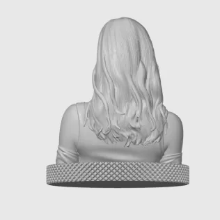 Emmy Rossum 3D Model Print - Model thumbnail 7