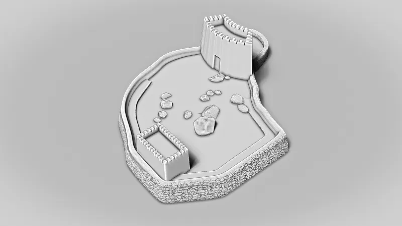 Dhayah Fort #RoZ - Model preview 8