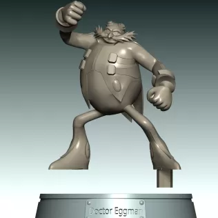 Doctor Eggman - Sonic the Hedgehog - Model thumbnail 9