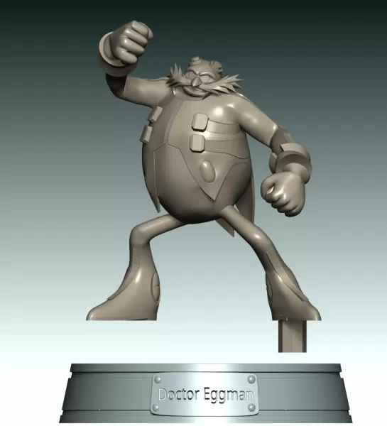 Doctor Eggman - Sonic the Hedgehog - Model preview 9