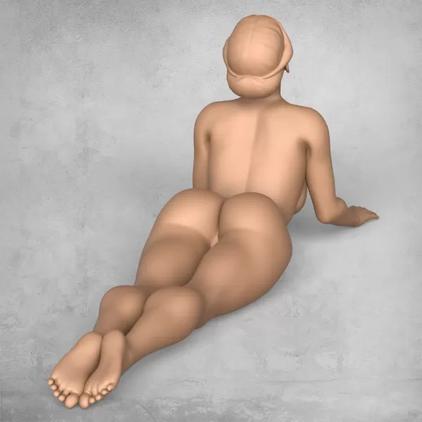 Yoga Female Pose Collection - Model preview 5