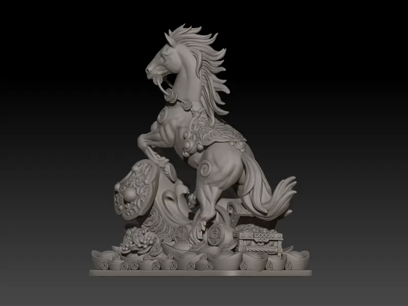 Zodiac Horse - Model preview 3