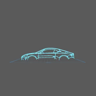 Alpine - A110 2020 Wall Art