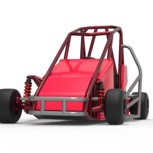 Quarter Midget Scale 1:16 - Model thumbnail 6