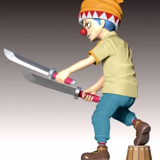 Young Buggy - One Piece - Model thumbnail 7