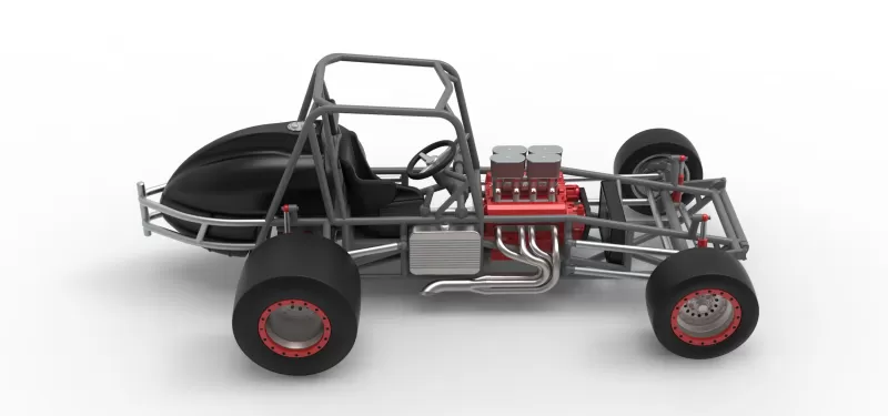 Vintage Pavement Silver Crown Car Base Scale 1:25 - Model preview 23