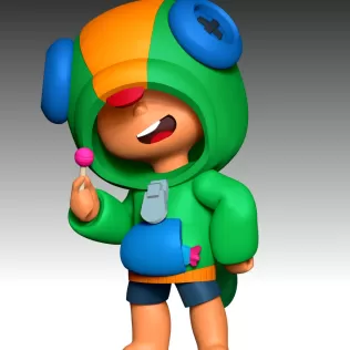 Leon - Brawl Stars - Model thumbnail 9