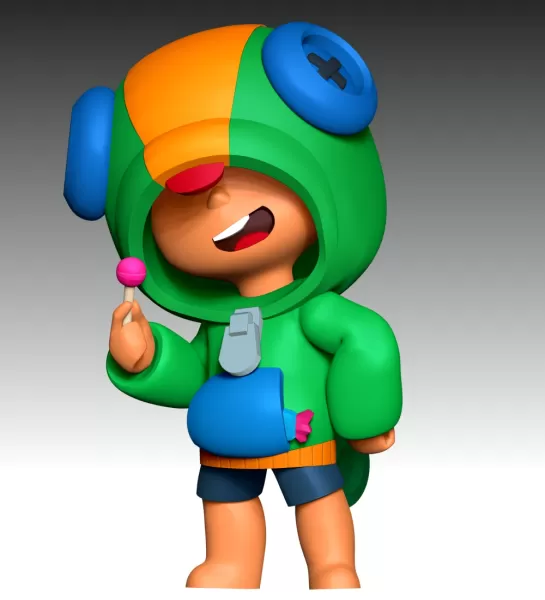 Leon - Brawl Stars - Model preview 9