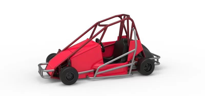 Quarter Midget Scale 1:16 - Model preview 1