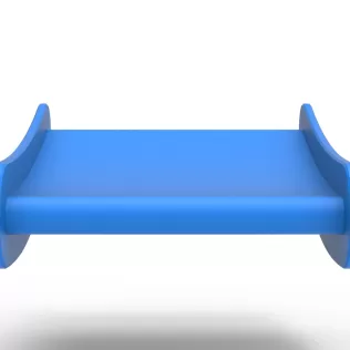Wing of Vintage Winged Supermodified stock car Scale 1:25 - Model thumbnail 5