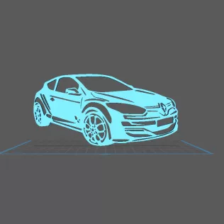 Renault - Megane 3 RS Wall Art