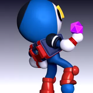 Meeple Brawl Stars Fan Art - Model thumbnail 8