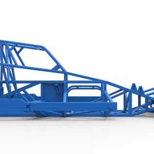 Frame of New Zealand Superstock car Version 4 Scale 1:25 - Model thumbnail 16