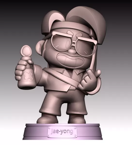 Jae-yong - Brawl Stars - Model preview 11