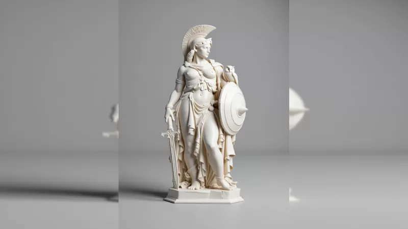 Athena - Warrior Goddess - Model preview 1