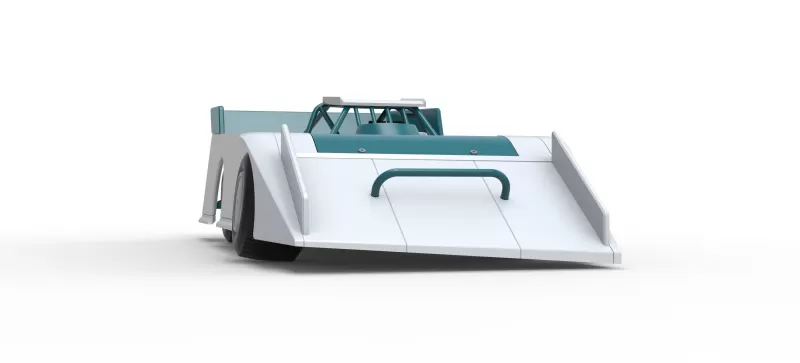 Wedge Dirt Late model Scale 1:25 - Model preview 27