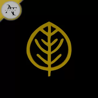 Simple Leaf Symbol - 2D Art