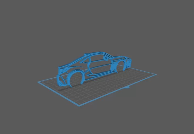 Toyota - GR 86 Wall Art - Model preview 1
