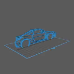 Toyota - GR 86 Wall Art - Model thumbnail 1