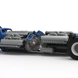 Vintage AWD Dragster Scale 1:25 - Model thumbnail 25