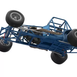 Vintage Dirt Modified stock car Base Scale 1:25 - Model thumbnail 3