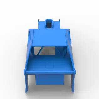 Shell of Mod Lite Race car Scale 1:25 - Model thumbnail 13