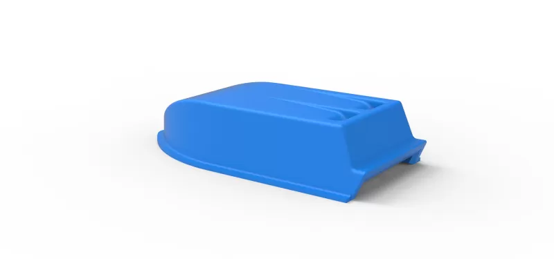 Air Scoop of Northeast Dirt Modified stock car Scale 1:25 - Model preview 10