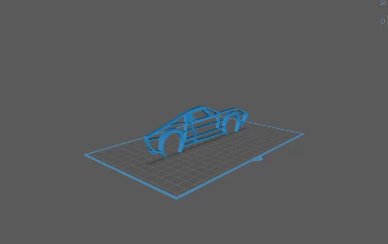 Lamborghini - Miura LP400 Wall Art - Model preview 1