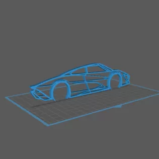 McLaren - Speedtail Wall Art