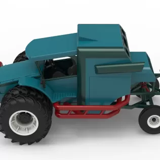 Racing Combine Harvester Version 2 Scale 1:25 - Model thumbnail 10