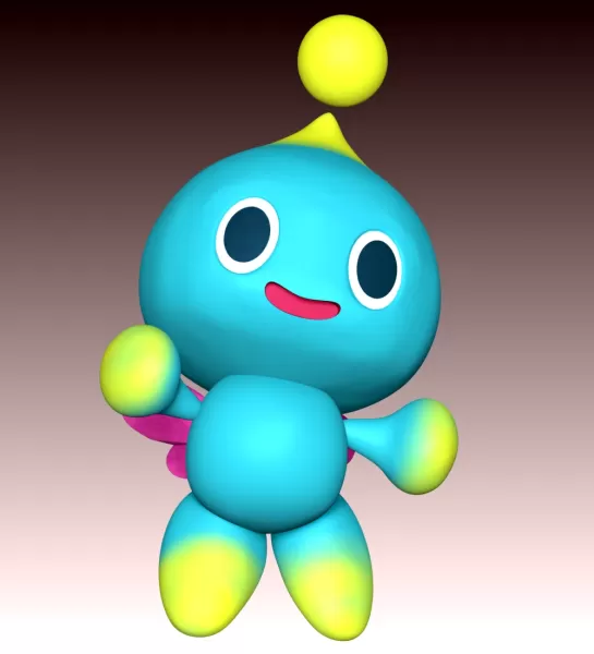 Chao - Sonic the Hedgehog - Model preview 3