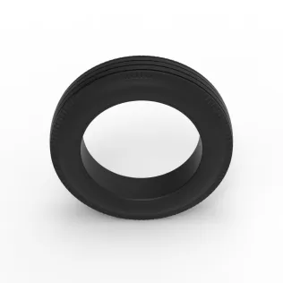 Vintage dirt tire Version 1 Scale 1:25 - Model thumbnail 6