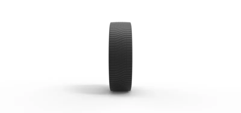 30 inch Wire wheel of Donk car Scale 1:25 - Model preview 4