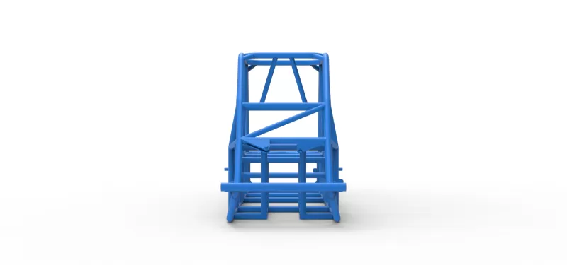 Frame of Experimental Pavement Silver Crown Car V3 Scale 1:25 - Model preview 11