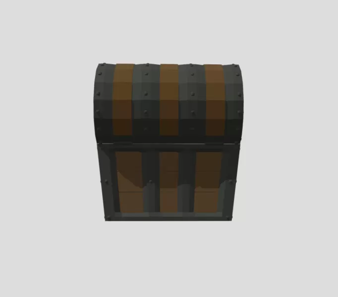 Pirate Chest - Model preview 3