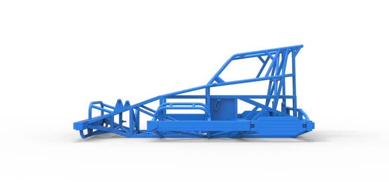 Frame of New Zealand Superstock car Version 4 Scale 1:25 - Model preview 7