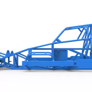 Frame of New Zealand Superstock car Version 4 Scale 1:25 - Model thumbnail 7