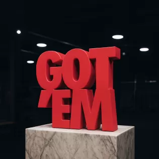 3D Got 'Em Decor, Sneakerhead Gift, Sneaker Art Accessory - Model thumbnail 8