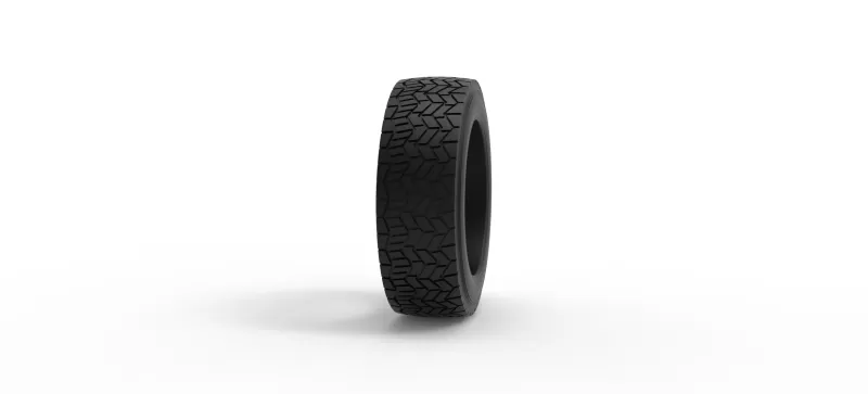 Offroad tire 141 Scale 1:25 - Model preview 3