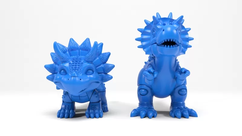 Toy dinosaurs - Model preview 2