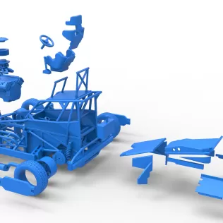 New Zealand Superstock car Version 4 Scale 1:25