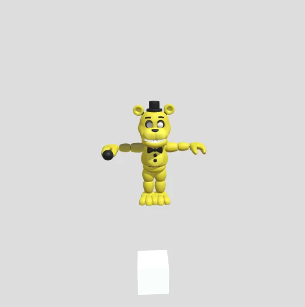 Golden Freddy - Model preview 1