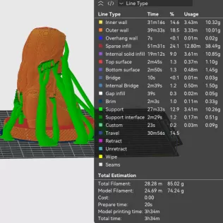 Emmy Rossum 3D Model Print - Model thumbnail 2