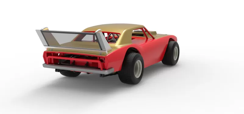 Vintage Semi-Late Model Stock Car Scale 1:25 - Model preview 18