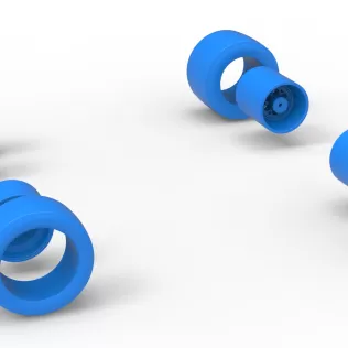 Wheel Set of Pavement Silver Crown Car Version 2 Scale 1:25 - Model thumbnail 10