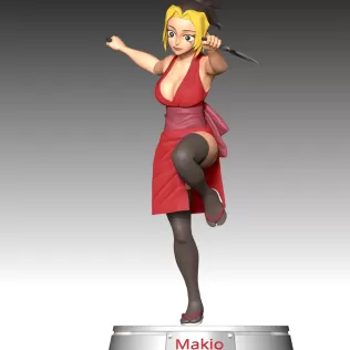 Makio - Demon Slayer Kimetsu no Yaiba - Model thumbnail 2