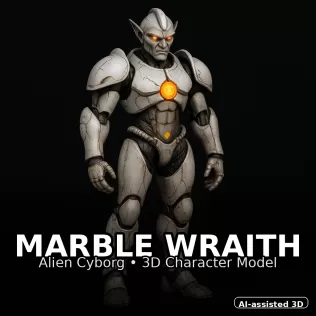 Emberforge Guardians — High-Poly Kitbash Character Pack (10 Mode - Model thumbnail 16