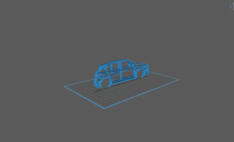 BMW - M 135i Wall Art - Model preview 2